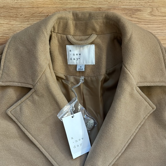 Oversized Camel Trench Coat ✨ size M - Picture 3 of 10